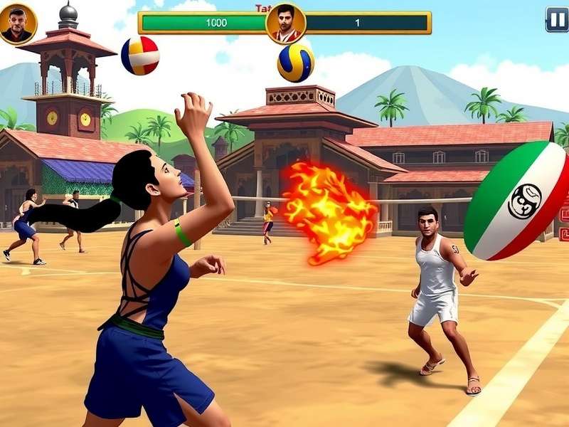Volley Dynasty India community and player interaction